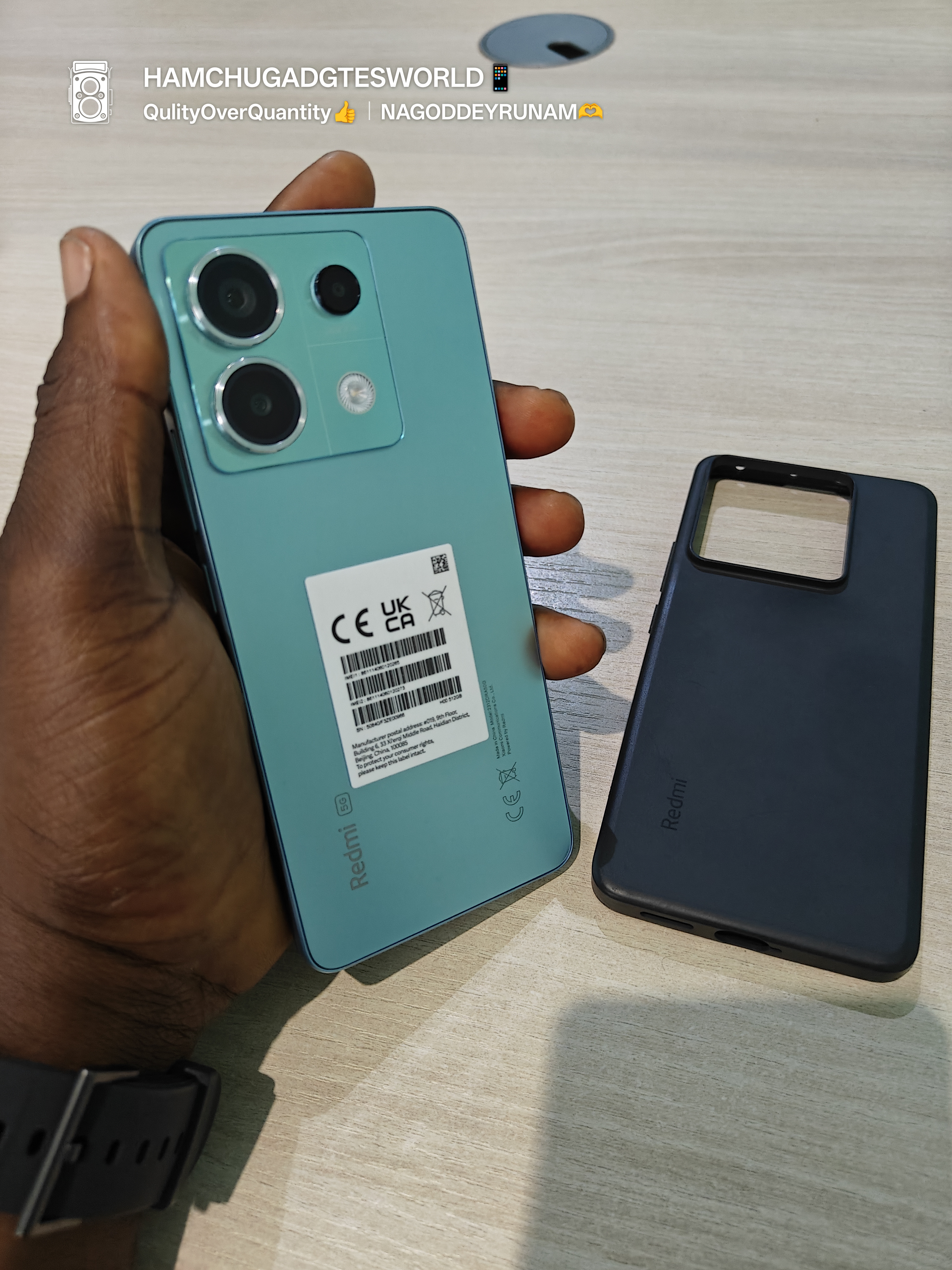 Foreign Used Redmi note 13 pro 5G 12/512 Esim enable