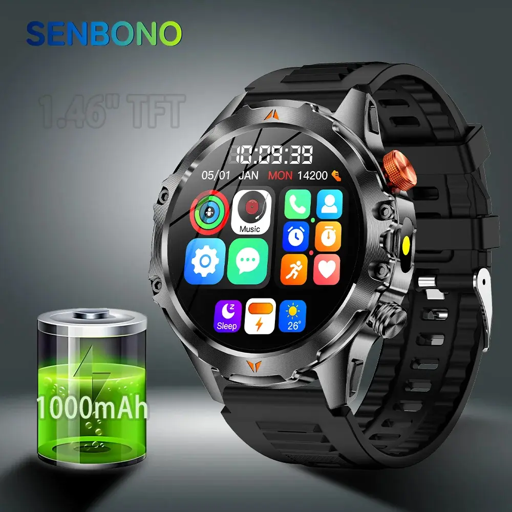 SENBONO V75 Android Wrist Smart Outdoor Watch